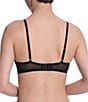 Natori Peony Unlined Demi Underwire Bra, Color:Black - Image 2