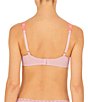 Color:Blossom/Bright Coral - Image 2 - Pure Luxe Seamless Full-Busted Underwire U-Back Contour T-Shirt Bra