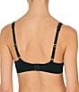 Color:Black - Image 2 - Pure Luxe Seamless Full-Busted Underwire U-Back Contour T-Shirt Bra