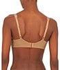 Natori Pure Luxe Wire free Bra, Color:Cafe - Image 5