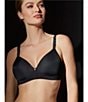 Natori Pure Luxe Wire free Bra, Color:Black - Image 7