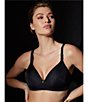 Natori Pure Luxe Wire free Bra, Color:Black - Image 11