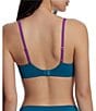Skarlett Blue Natori Siren Lightly Lined Underwire Bra, Color:Celestial/Vivid Purple - Image 2