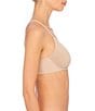 Color:Caf - Image 3 - Smooth Comfort Full Fit Front Close Underwire Racerback T-Shirt Bra