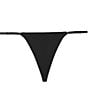 Natori Verge Adjustable String Thong, Color:Black - Image 4