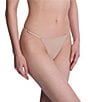 Natori Verge Adjustable String Thong, Color:Cafe - Image 3