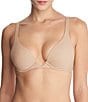 Color:Cafe - Image 1 - Verge Convertible Plunge Underwire T-Shirt Bra