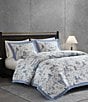 Natori Village Toile Printed Sateen Comforter Mini Set - Image 1