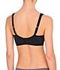 Color:Black - Image 2 - Yogi Seamless Convertible U-Back to Racerback Full-Busted Contour Underwire Sports Bra