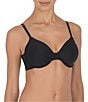 Color:Black - Image 1 - Zone Contour Smoothing Full-Busted U-Back Underwire Bra