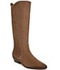 Naturalizer 27 EDIT Brooke Suede Tall Western Boots - Image 1