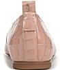 Naturalizer 27 EDIT Carla Croco Embossed Leather Square Toe Ballet Flats - Image 5