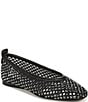 Naturalizer 27 EDIT Carla Mesh Embellished Square Toe Ballet Flats - Image 1