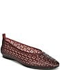 Naturalizer 27 EDIT Carla Perforated Jelly Square Toe Ballet Flats - Image 1