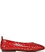 Naturalizer 27 EDIT Carla Perforated Jelly Square Toe Ballet Flats - Image 3