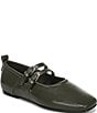 Naturalizer 27 EDIT Dawn Leather Square Toe Mary Jane Flats - Image 1