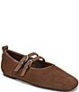 Naturalizer 27 EDIT Dawn Suede Square Toe Mary Jane Flats - Image 1