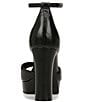 Color:Black - Image 3 - 27 EDIT Delphie Leather Ankle Strap Platform Dress Sandals