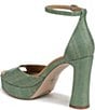 Naturalizer 27 EDIT Delphie Raffia Ankle Wrap Platform Dress Sandals - Image 6