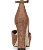 Naturalizer 27 EDIT Delphie Raffia Ankle Wrap Platform Dress Sandals - Image 5