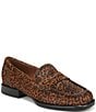 Naturalizer 27 EDIT Haven Leopard Print Calf Hair Penny Loafers - Image 1