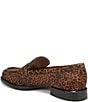 Naturalizer 27 EDIT Haven Leopard Print Calf Hair Penny Loafers - Image 4