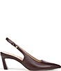 Naturalizer 27 EDIT Madison Leather Pointed Toe Slingback Pumps - Image 2