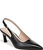 Naturalizer 27 EDIT Madison Leather Pointed Toe Slingback Pumps - Image 1