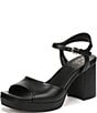 Naturalizer 27 EDIT Paige Leather Platform Block Heel Sandals - Image 6