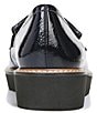 Color:Navy/Black - Image 3 - Adiline Patent Leather Slip-On Platform Loafers