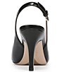 Naturalizer Alexa Leather Peep Toe Slingback Dress Heels - Image 3