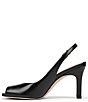 Naturalizer Alexa Leather Peep Toe Slingback Dress Heels - Image 5