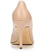 Color:Creme Brulee - Image 3 - Anna Leather Pointed Toe Pumps