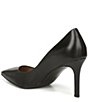 Color:Black - Image 4 - Anna Leather Pointed Toe Pumps