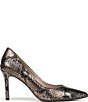 Naturalizer Anna Metallic Snake Print Leather Pumps - Image 2