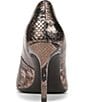 Naturalizer Anna Metallic Snake Print Leather Pumps - Image 3