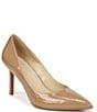 Color:Cafe - Image 1 - Anna Patent Leather Pointed Toe Pumps