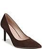 Naturalizer Anna Suede Pointed Toe Pumps - Image 1