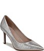 Naturalizer Anna Textured Metallic Pointed Toe Pumps - Image 1