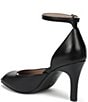 Naturalizer Asha Leather Ankle Strap Peep Toe Dress Pumps - Image 4