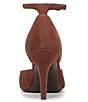 Naturalizer Asha Suede Ankle Strap Peep Toe Dress Pumps - Image 4