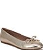 Naturalizer Ashlyn Leather Bow Ballet Flats - Image 1