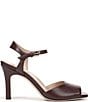 Naturalizer Autumn Leather Ankle Strap Peep Toe Dress Pumps - Image 3