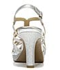 Color:Silver Glitter - Image 3 - Baylor Glitter Strappy Platform Dress Sandals