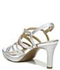 Color:Silver Glitter - Image 4 - Baylor Glitter Strappy Platform Dress Sandals