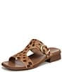 Naturalizer Beach Leopard Print Buckle Hardware T-Strap Sandals - Image 6