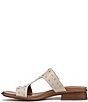 Naturalizer Beach Studded Leather T-Strap Slide Sandals - Image 5