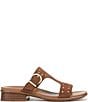 Naturalizer Beach Studded Suede T-Strap Slide Sandals - Image 2