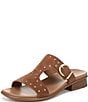 Naturalizer Beach Studded Suede T-Strap Slide Sandals - Image 6