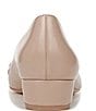 Color:Warm Fawn Tan - Image 3 - Becca Chain Detail Leather Pumps